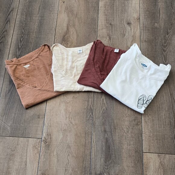 Old Navy Tops - Set of 4 Old Navy Women’s Tank Tops – Size XXL (Neutral Colors)